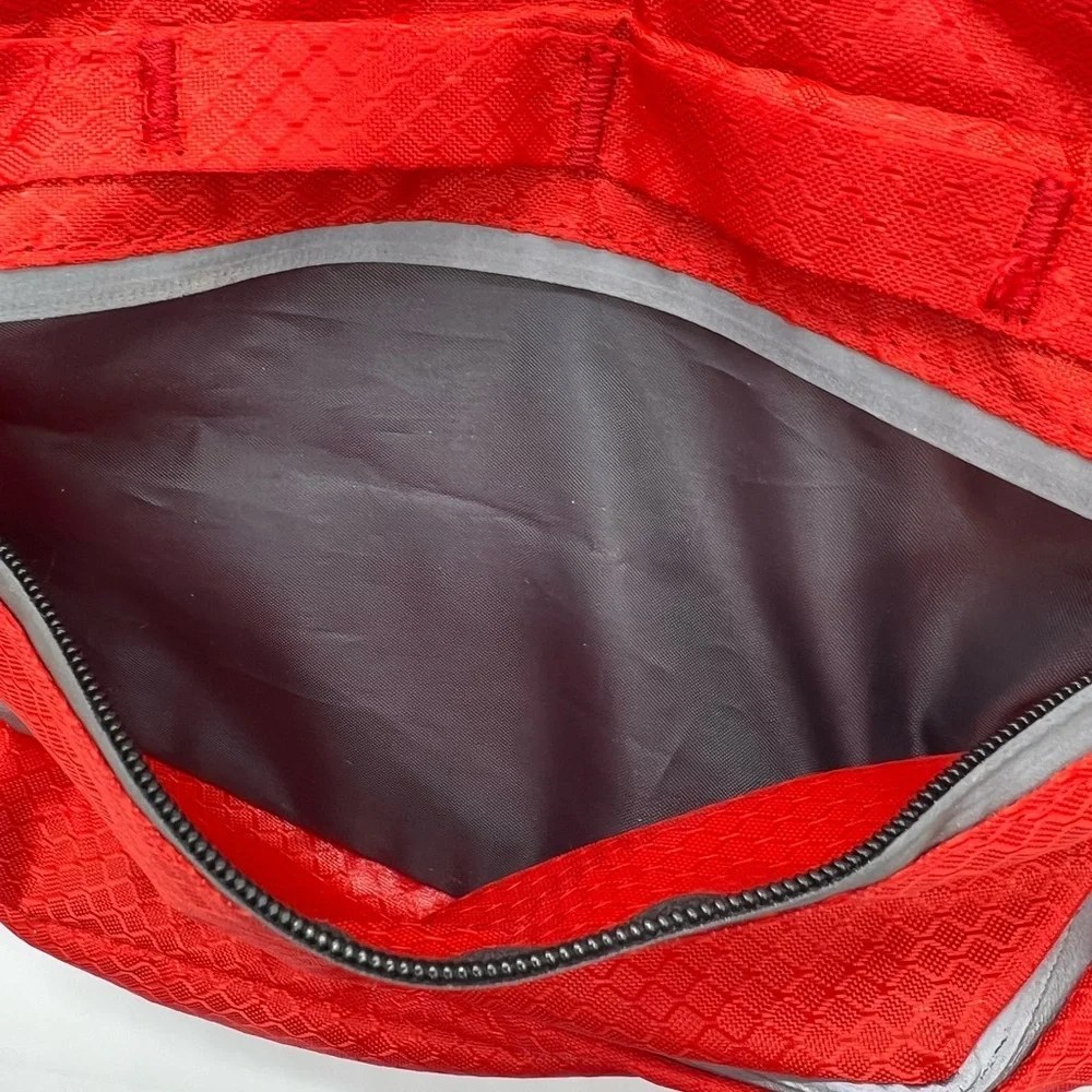 Arcadia Trail Ultimate Backpack Dog Harness Red and Gray Size Medium